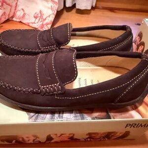 Primigi Dark Brown Kids Loafers Size 5.5